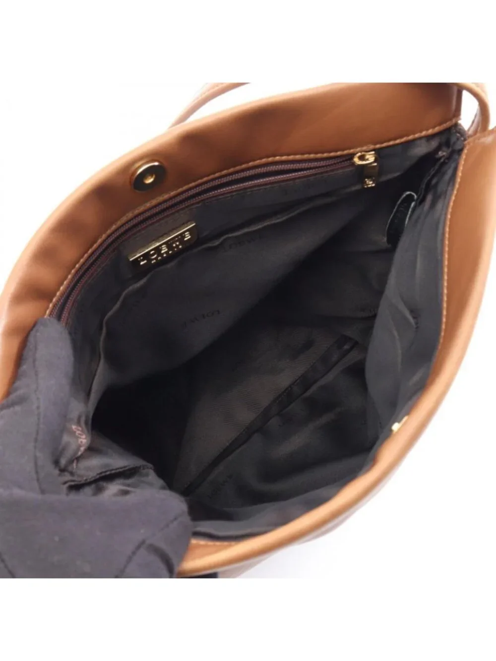 Loewe Shoulder Bag Anagram Brown Leather